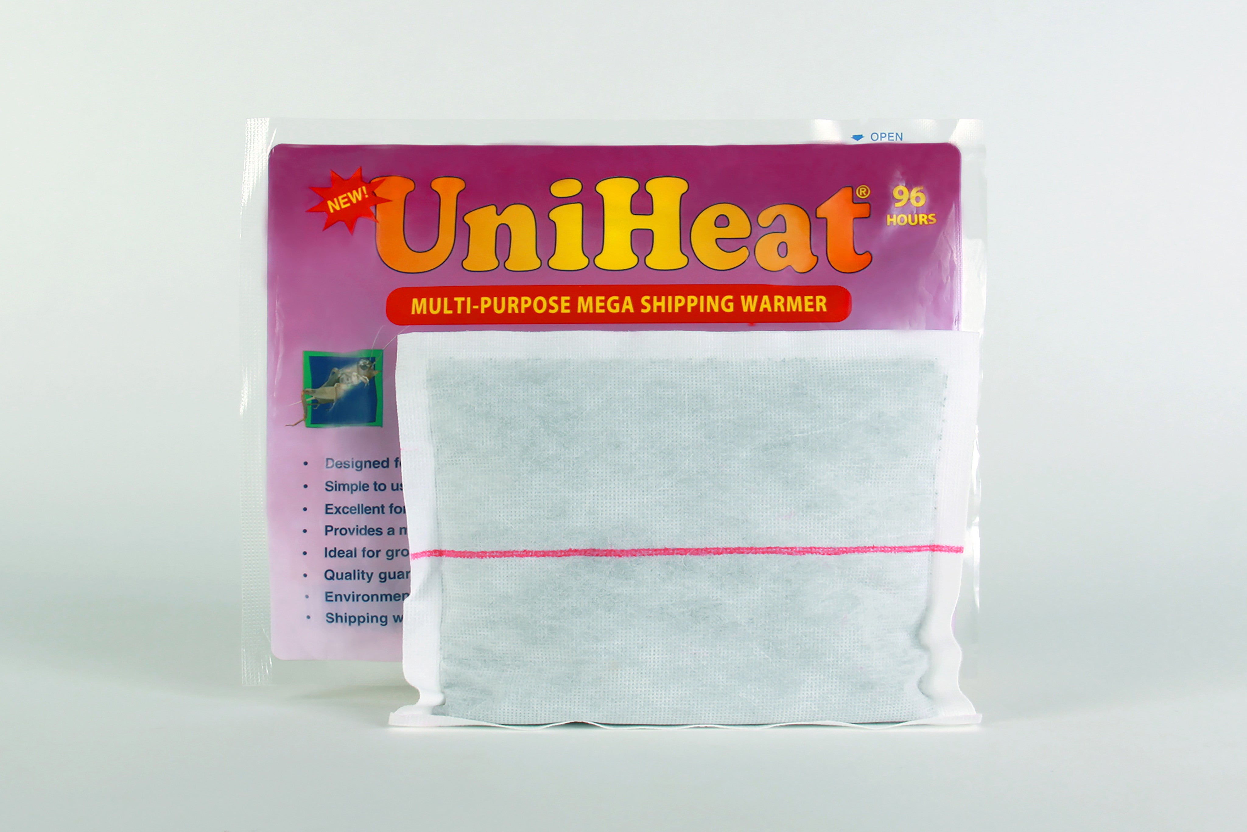 thumbnail image 2 of UniHeat 40 Hour Heat Pack – 20 Pieces Bulk Shipping Warmers For Reptiles/Plants 2 of 5