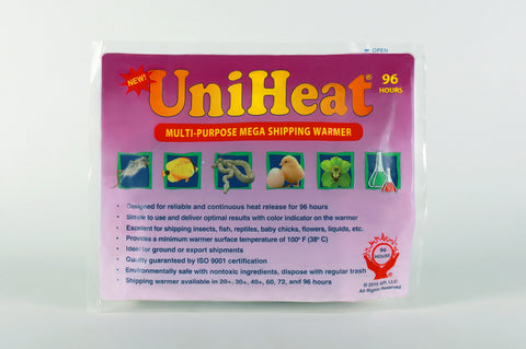 UniHeat 96 Hour Shipping Warmer - Front of Packaging